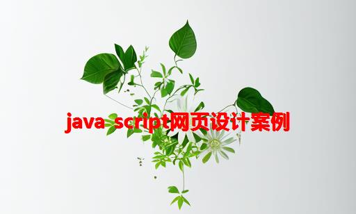 Java Script网页设计案例